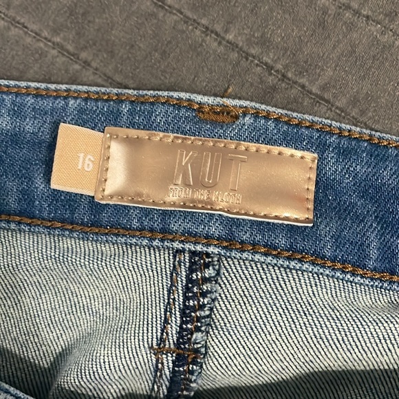 Host Pick 🎉 Kutfrom the cloth Catherine crop straight leg mid rise jeans - Picture 4 of 10